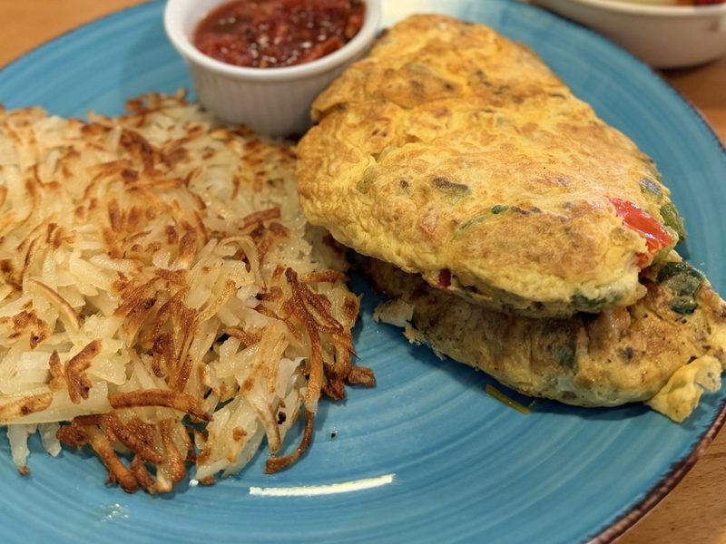 Tex Mex Omelet as served at Sunview Cafe Anna