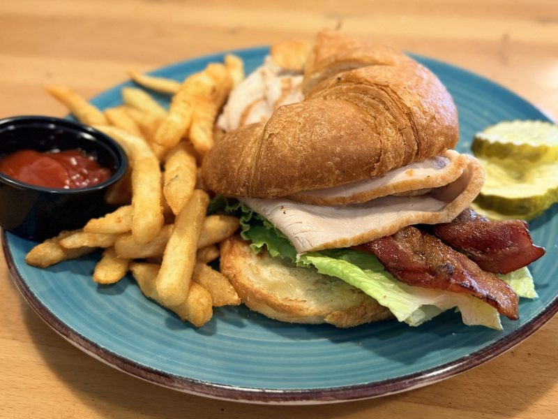 Club Croissant as served at Sunview Cafe Anna